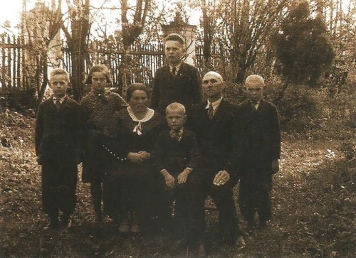 Hegrovi František a Anežka s dětmi ... Horní Tošanovice, Mgr. Irena Cichá