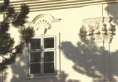 Zámek Hegrů - detail štukové výzdoby  ... Horní Tošanovice, Mgr. Irena Cichá