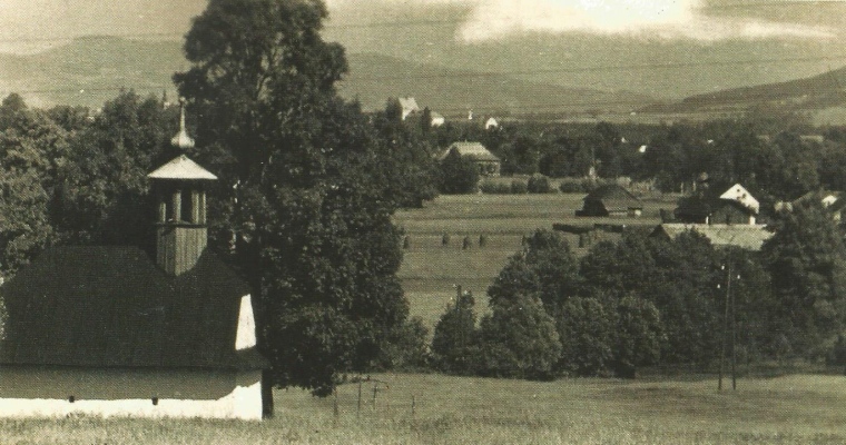 Zvonička v Horních Tošanovicích, 1930 ... Horní Tošanovice, Mgr. Irena Cichá